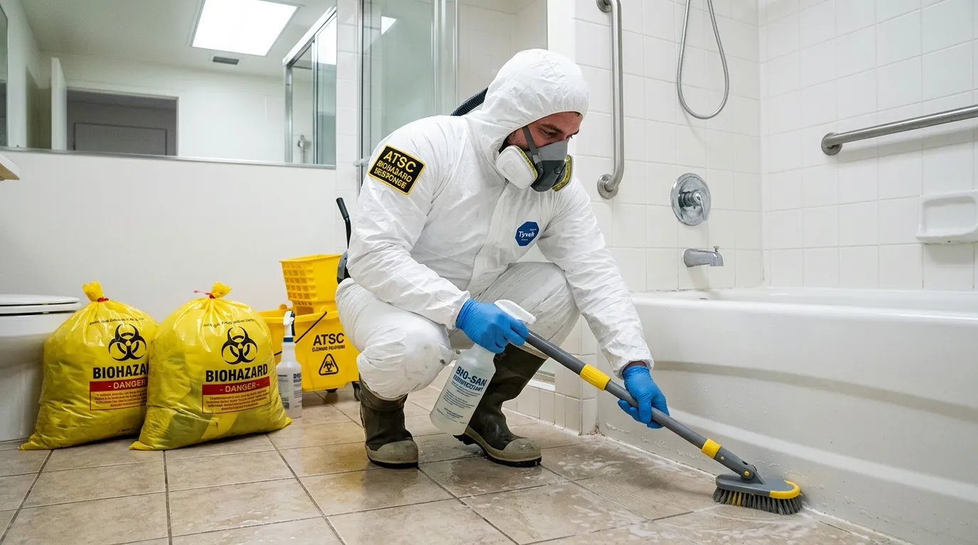 Decontamination equipment deployed for Blood Cleanup in Loveland